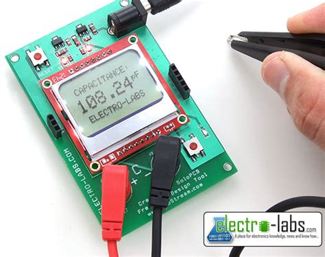 Arduino Capacitance Meter Embedded Lab