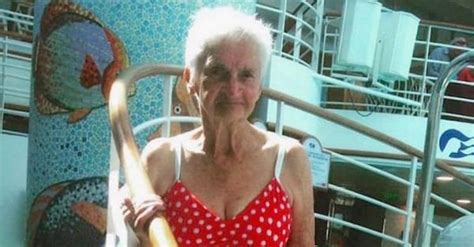 incredible grandma proudly showed off her curves in bikini small joys