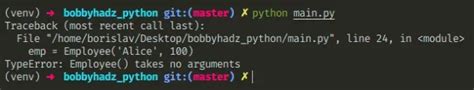Typeerror Class Takes No Arguments In Python Solved Bobbyhadz