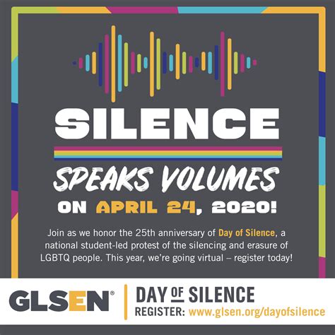 Glsens Day Of Silence To Speak Volumes Wesley Cullen Davidson