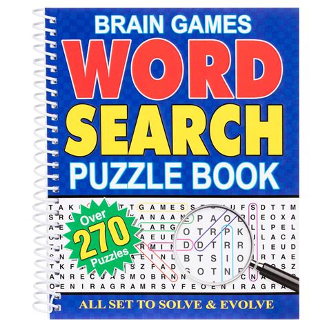 Print Puzzle Book Word Search Books Bandm