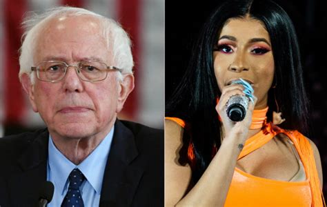 watch bernie sanders team up with cardi b in new 2020 campaign video