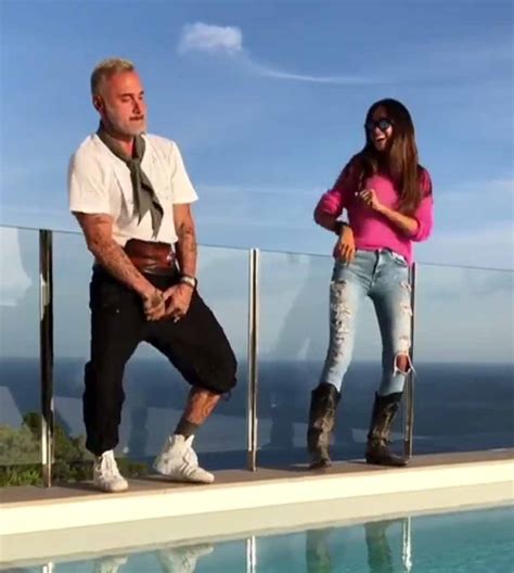 Gianluca Vacchi Con La Sexy Fidanzata Sharon Fonseca Compleanno Damore E Lusso A Miami Foto