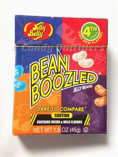 New 4th Edition Jelly Belly Beanboozled Jelly Beans Extreme Candy