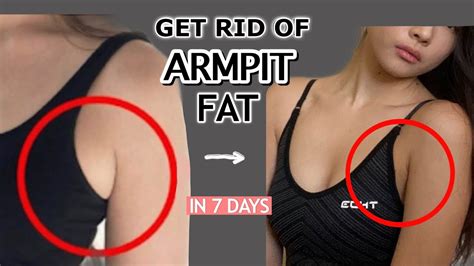 5 Min Armpit Fat Workout Youtube