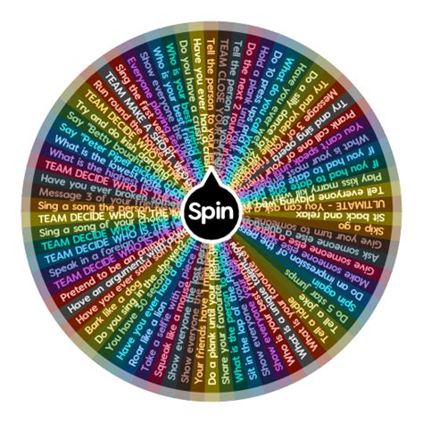 🤩 Challenge Wheel 🤩 Free Spin The Wheel App