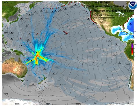 NOAA Center for Tsunami Research - Tsunami Event - July 18, 2015 Solomon Islands Tsunami
