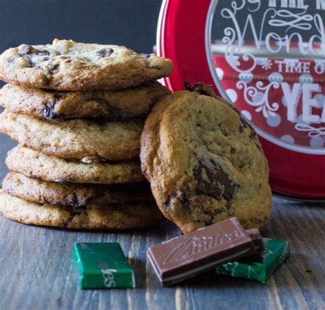 Andes Mint Chocolate Chip Cookies | Mint chocolate chips, Andes mint chocolate, Mint chocolate 