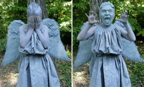 Printable Weeping Angel Mask