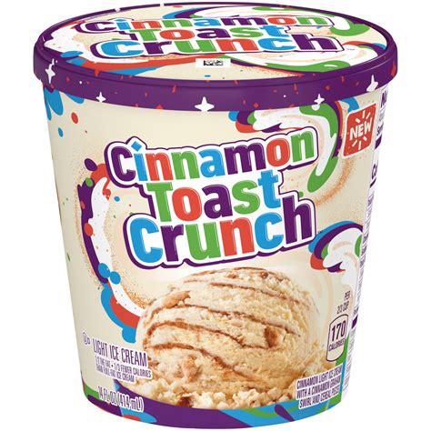 Cinnamon Toast Crunch Cereal Light Ice Cream 14 Fl Oz