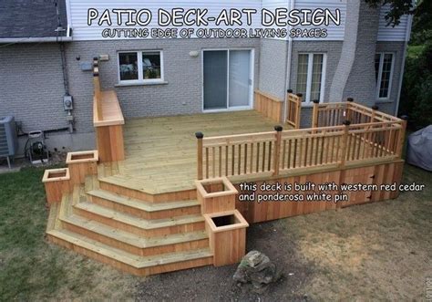 Beautiful Corner Deck Stairs Design Related To Home Remodeling