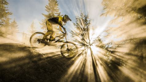 Mountain Bike Sunbeam Hd Others 4k Wallpapers Images Backgrounds