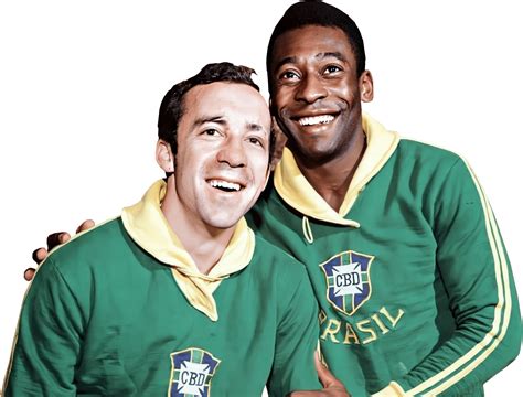 Tostão And Pelé Brazil Football Render Footyrenders