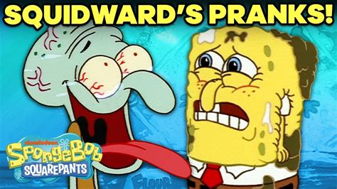 Every Squidward Prank Ever 🤡 Happy April Fools Day Youtube