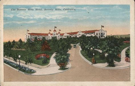 The Beverly Hills Hotel California Postcard