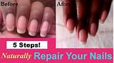 Photos of Nail Repair Products After Acrylics