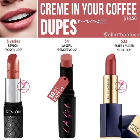 Dupe Mac Creme In Your Coffee Lipstick Mac Lipstick Creme In Your