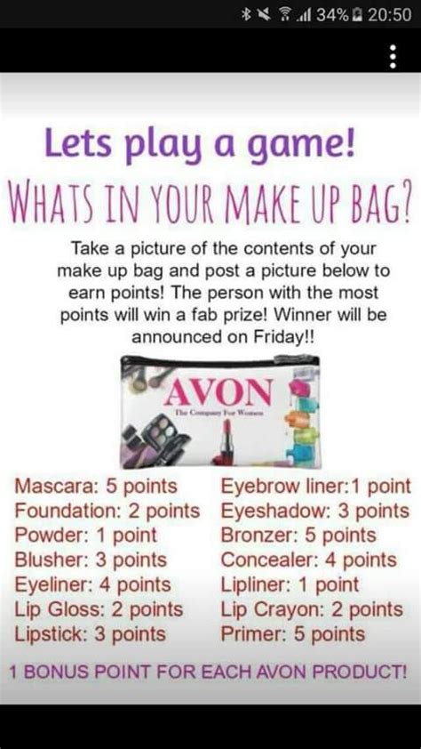 Avon Facebook Facebook Party Online Party Games Online Parties Avon