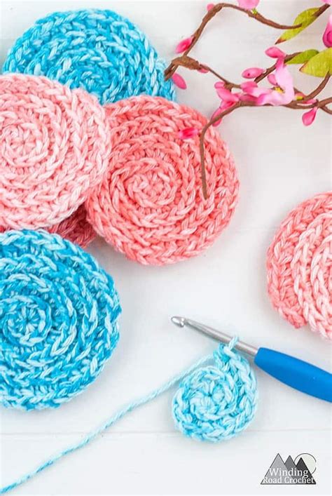How To Crochet Face Scrubbies Free Pattern To Love Winding Road Crochet
