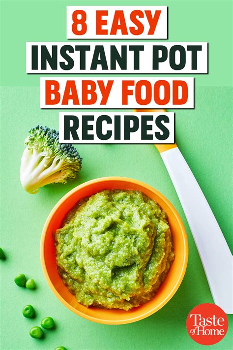 Check spelling or type a new query. You Should Be Using Your Instant Pot to Make Baby Food ...