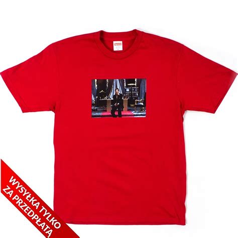 Supreme T Shirt Scarface Friend Tee Red Clothes And Accesories T