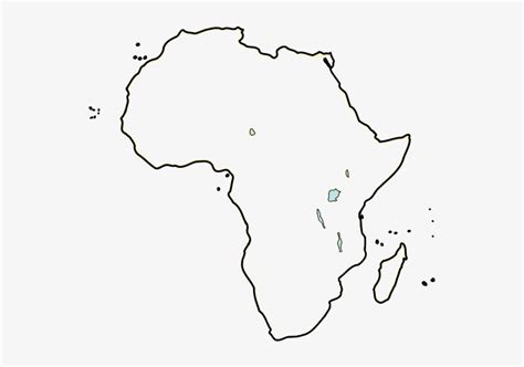 According to the united nations classification of geographical regions, these countries. Printable Blank Map Of Africa - World Maps Library Complete Resources Maps Of Africa Blank ...