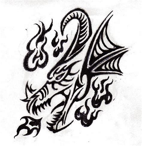 Dragon Head Tattoo By Saera Song On Deviantart