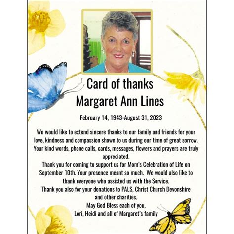 Margaret Lines Obituary 2023 Smiths Bermuda The Royal Gazette