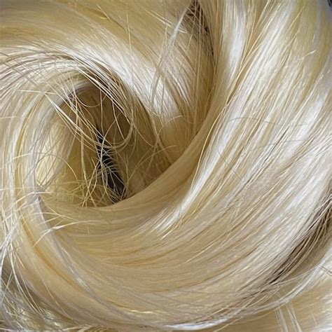 Champagne Blonde Saran Doll Hair For Rerooting Etsy