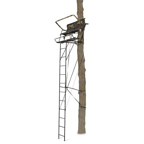 Muddy Stronghold 25 Xtl 18 Double Ladder Tree Stand 705517 Ladder