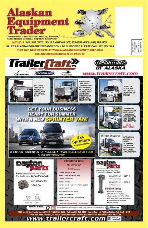 Alaskan Equipment Trader May 2015 By Morris Media Network Issuu