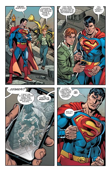 Sneak Peek Relive The Death Of The Man Of Steel With This Preview Of