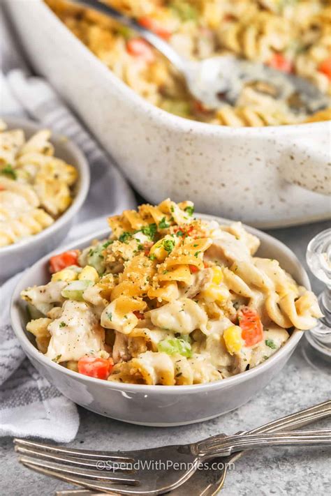 Turkey Noodle Casserole Spend With Pennies Be Yourself Feel Inspired