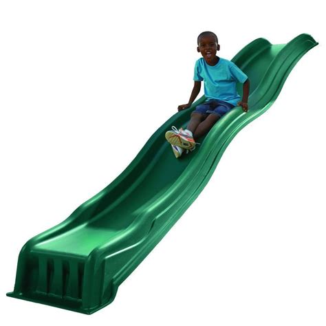 Swing N Slide Playsets Forest Green Cool Wave Slide Ne 4675l The Home