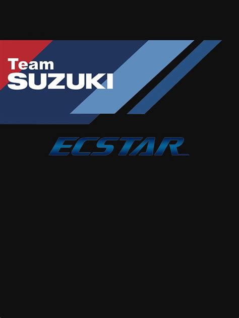 Motogp Suzuki Ecstar Team T Shirt For Sale By Ujangramli Redbubble