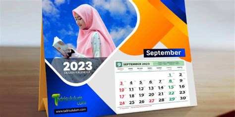 Template Kalender Meja Psd Tahun 2023 Gratis Tadrisul Ulum
