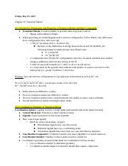 Transition Metals Occurrence Preparation And Properties Course Hero