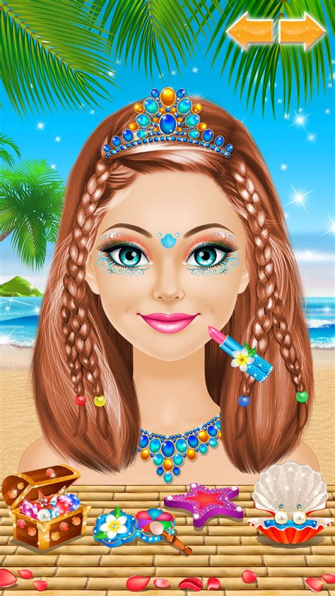 tropical princess salon spa make up and dressup games for girls full version uk