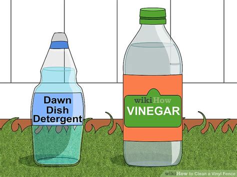 Depending on how much area you need to clean, you may have to refill your spray bottle. How to Clean a Vinyl Fence: 11 Steps (with Pictures) - wikiHow