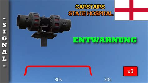 Sirenensignal Entwarnung Carstairs State Hospital Klaxon CS YouTube