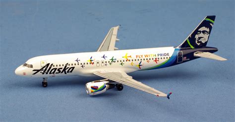 Aero Classics Ac419975 Airbus A320 Alaska Airlines Prideandqu