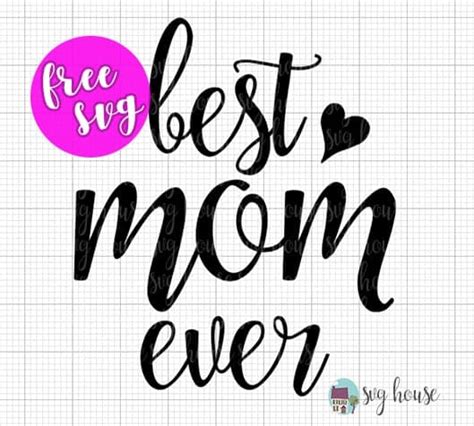 Free Mothers Day Svg Cut File ⋆ Svg House