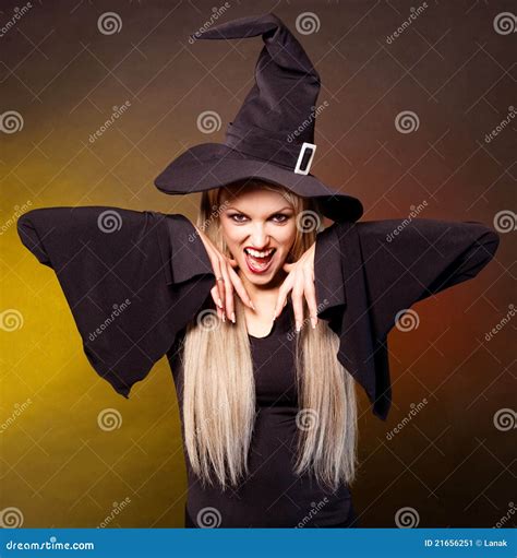Angry Witch Stock Image Image Of Caucasian Costume 21656251