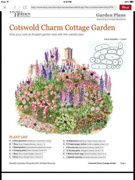Cotswold Charm Cottage Garden Flower Garden Plans Garden Planning