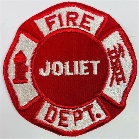 Joliet Fire Department Illinois IL Patch J3 EBay Patches For Sale