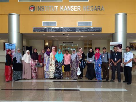 How to abbreviate national cancer registry of malaysia? Group photo at the lobby on National Cancer Institute ...