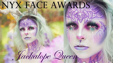 Jackalope Queen Makeup Tutorial Nyx Face Awards 2016 Top 30 Youtube