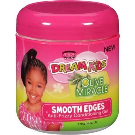 African Pride Dream Kids Olive Miracle Smooth Edges Anti Frizzy