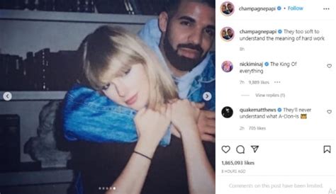 Drake Shares A Throwback Photo With Taylor Swift Leaves Fans In