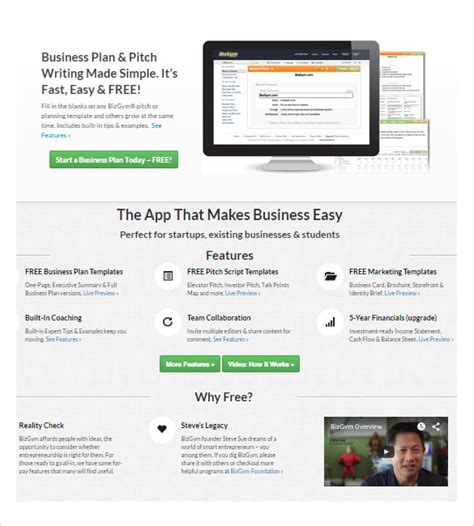Free Business Plan Creator Software Meterolpor